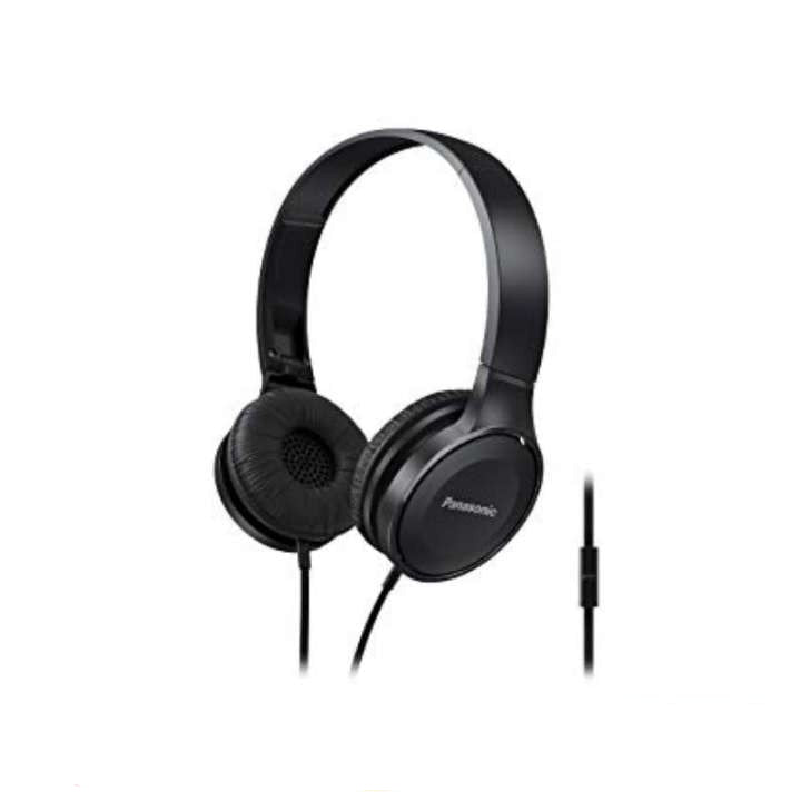 RP-HF500M Panasonic Portable Wired On-Ear Headphones Black
