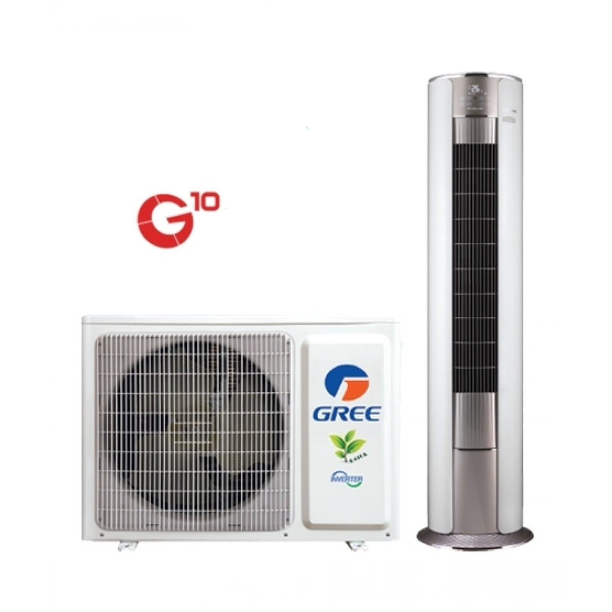 GF-24ISH Gree Inverter Floor Standing Cabinet AC Heat & Cool 2Ton