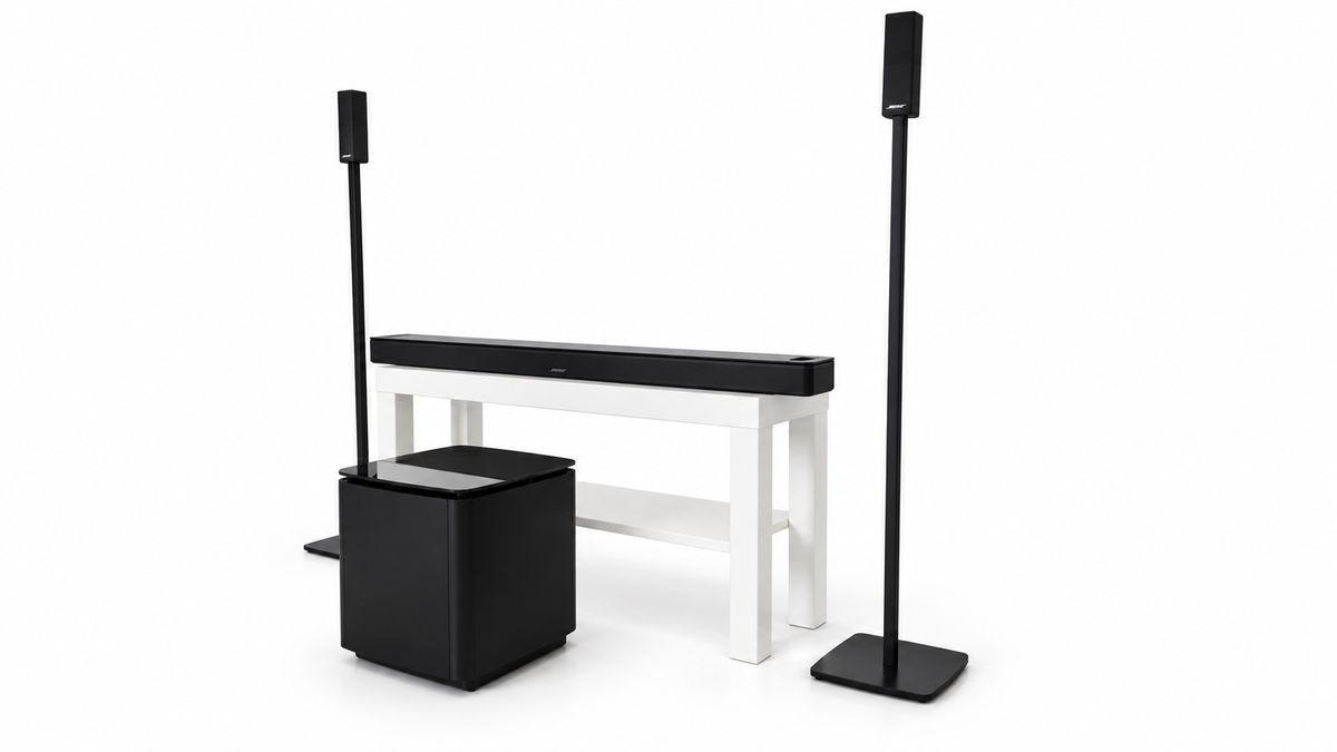 Bose Soundbar Ultra with Base Module 700 OmniJewel Speaker & Floor Stand