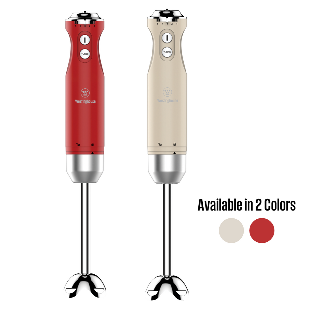 Westinghouse Retro Hand Blender with Beaker WKHBSB270