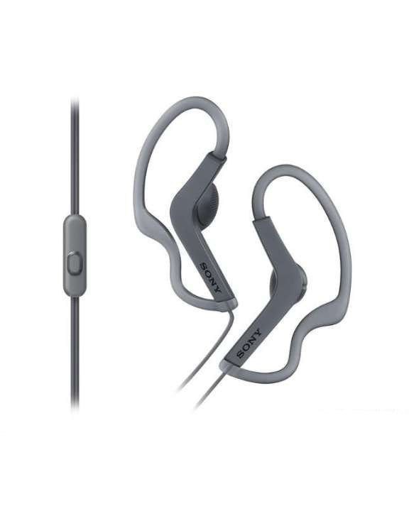 Mdr-As210Ap Sony Sports Wired In-Ear Headphones Black