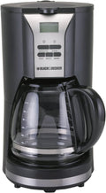 DCM90 - Black & Decker 12 Cup Coffee Maker - Black