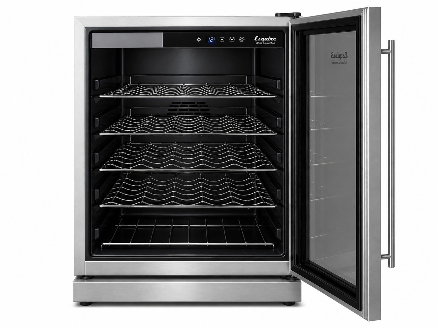 ESQ-WC-35 ایسکوائر وائن کولر 3.5 کیوبک فٹ چلر سلور/بلیک