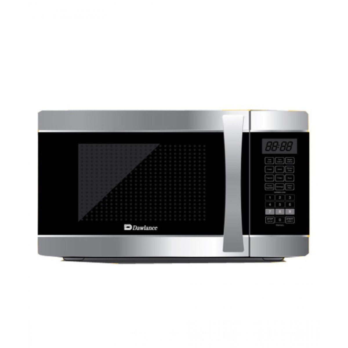DW-162HZP Dawlance Microwave Oven Solo 62Liter Silverish Black