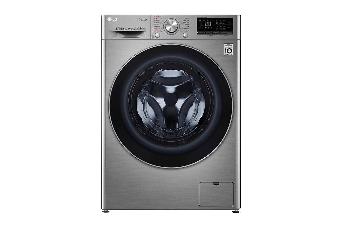 F2V5PGP2T LG Front Load Washer & Dryer 8KG/5KG Silver