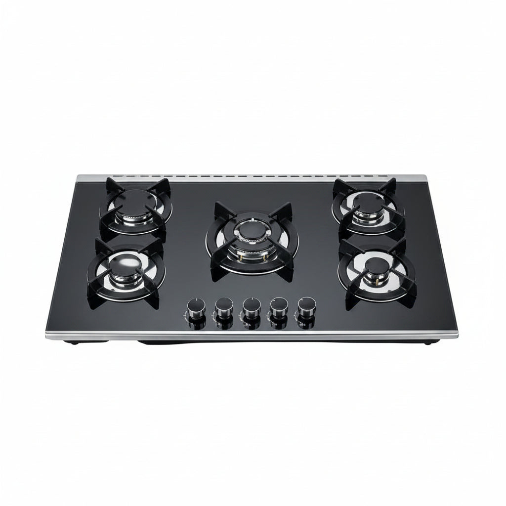HB-915Gi Canon Kitchen Hob 5 Burner Tempered Glass