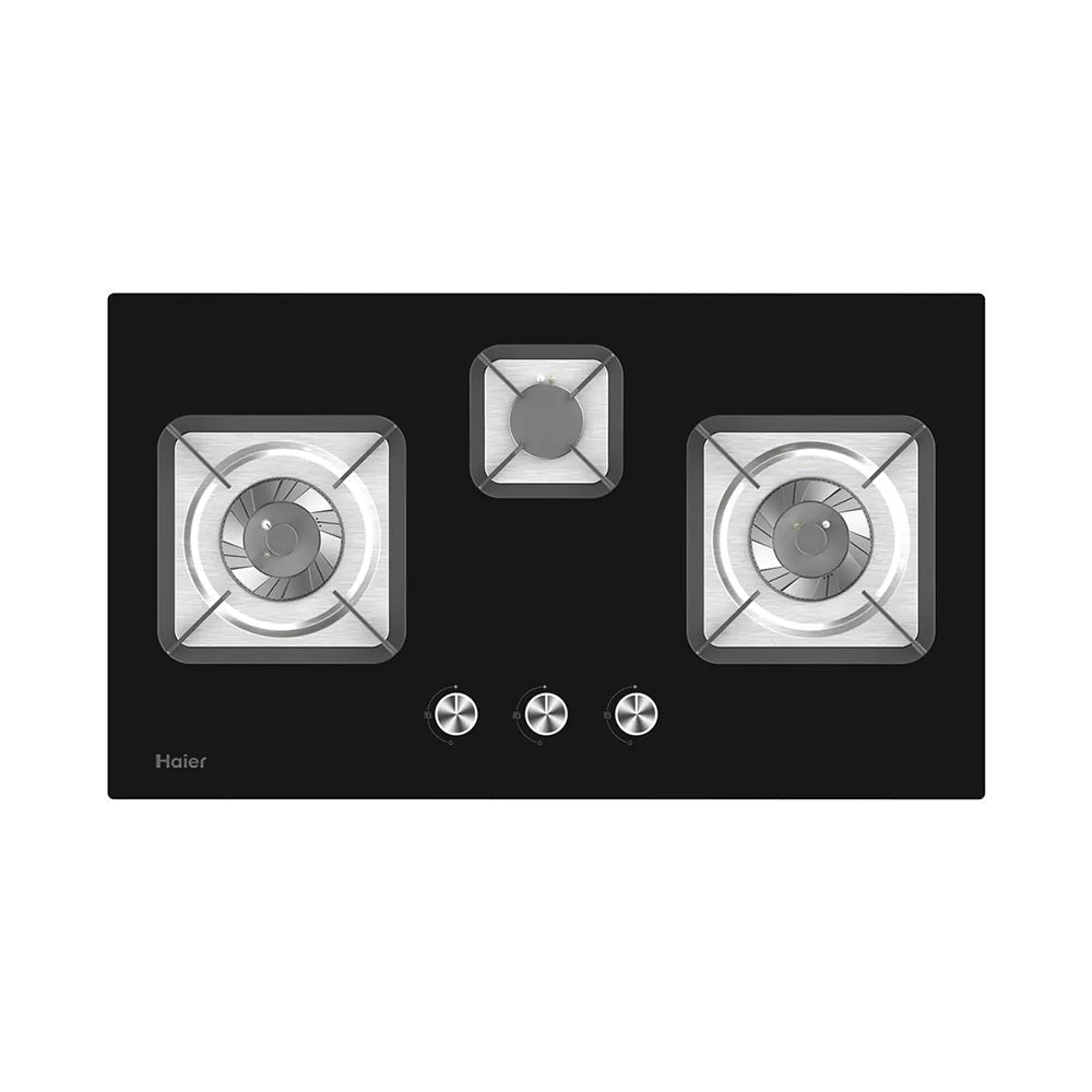 Haier Tempered Glass 3Burner Hob HCC-Q57326 LPG