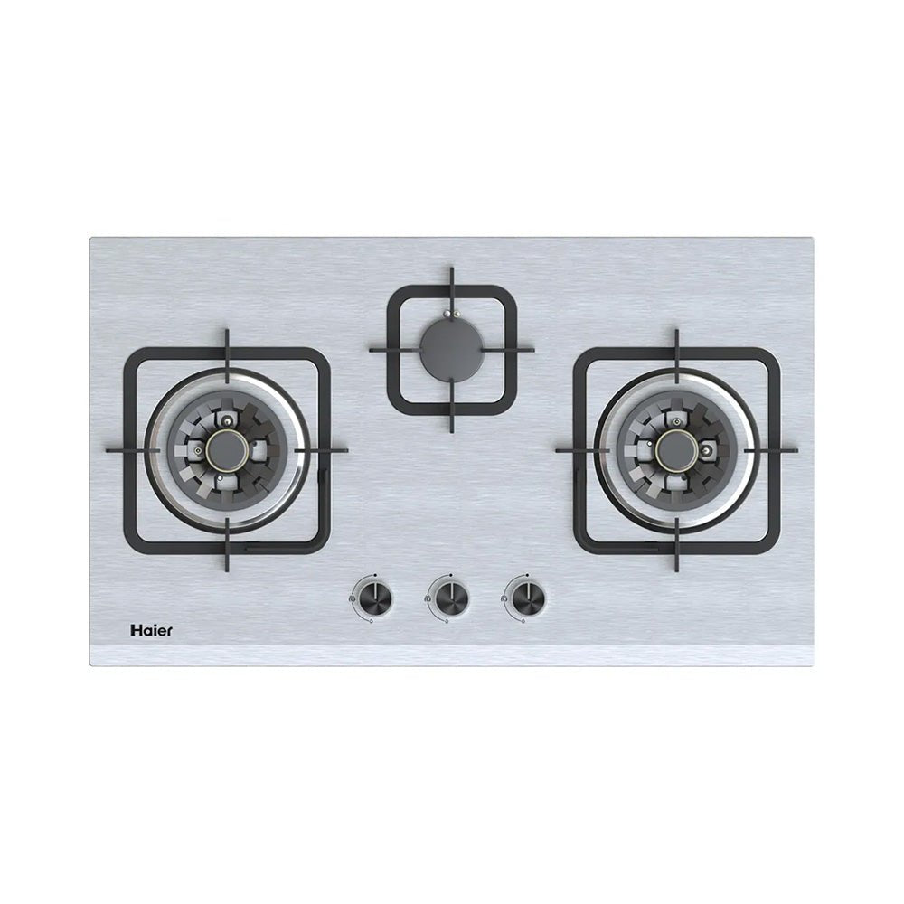 Haier Stainless Steel 3Burner Hob HCC-Q87388 LPG