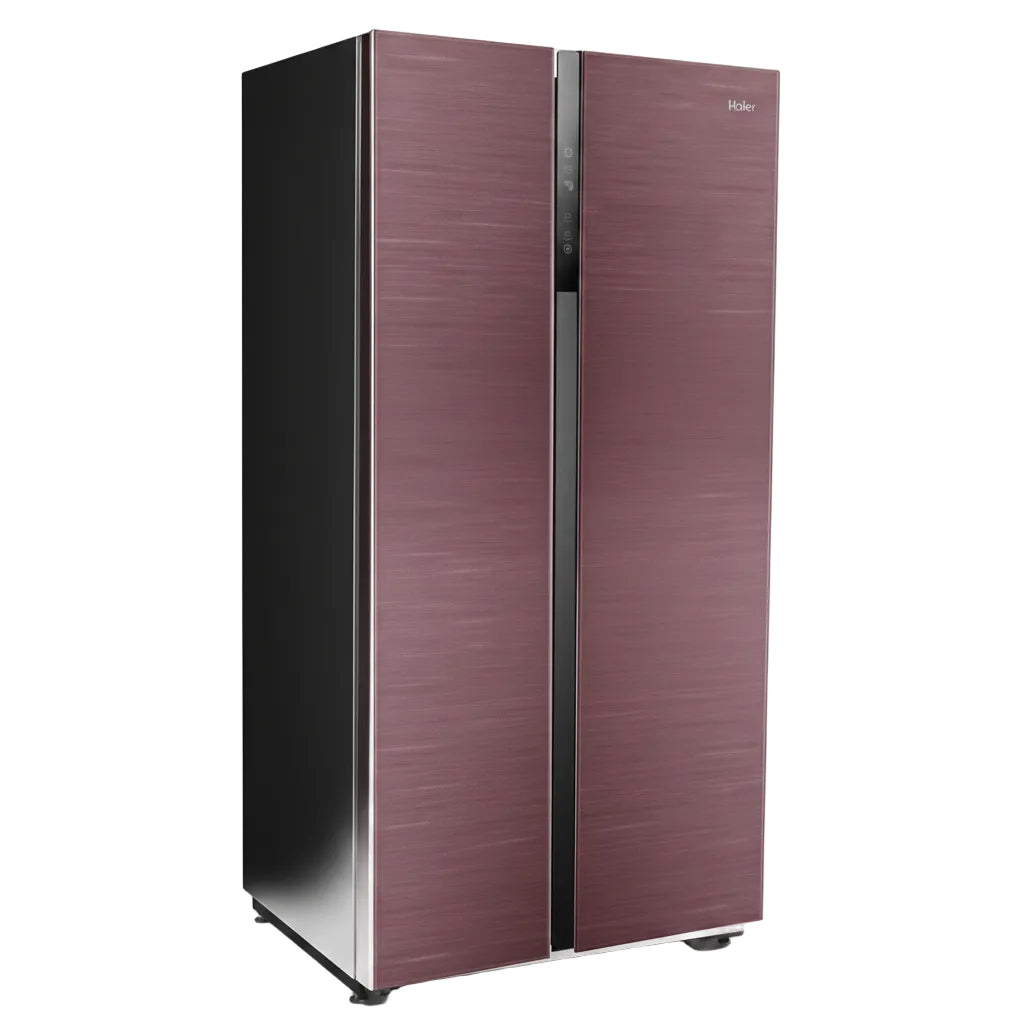 HRF-622ICG Haier Side by Side Refrigerator Inverter Chocolate Glass Door