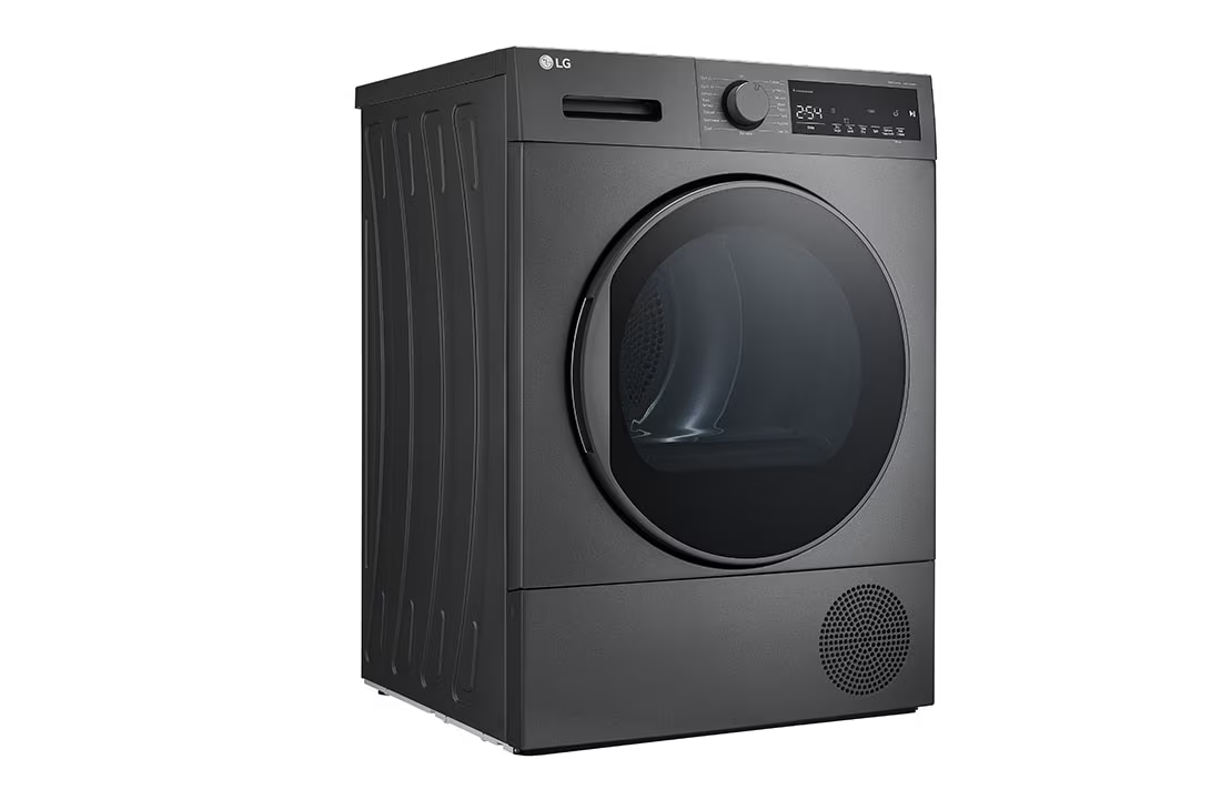 RH80T2SP7RM LG Front Load Condensing Dryer 8KG Dark Silver