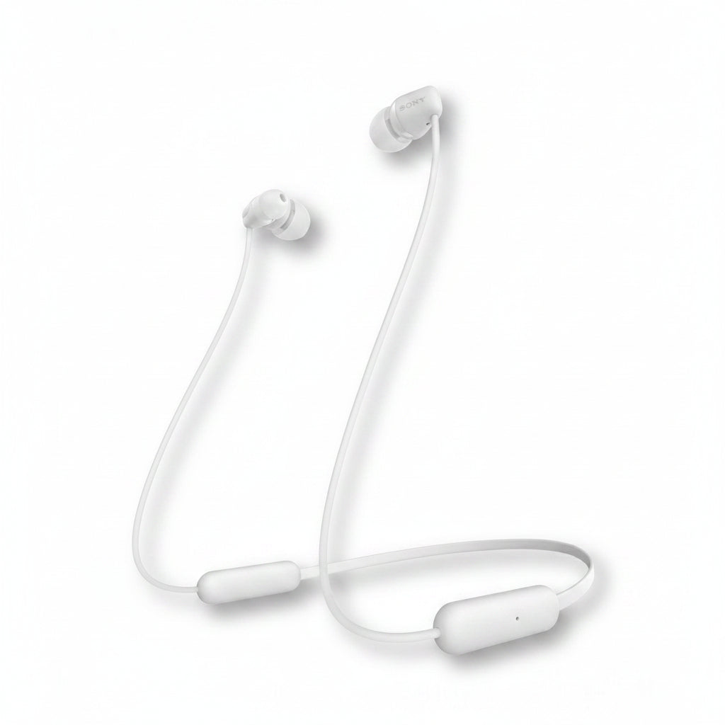 WI-C200 Sony Wireless In-Ear Headphones - Sony, White