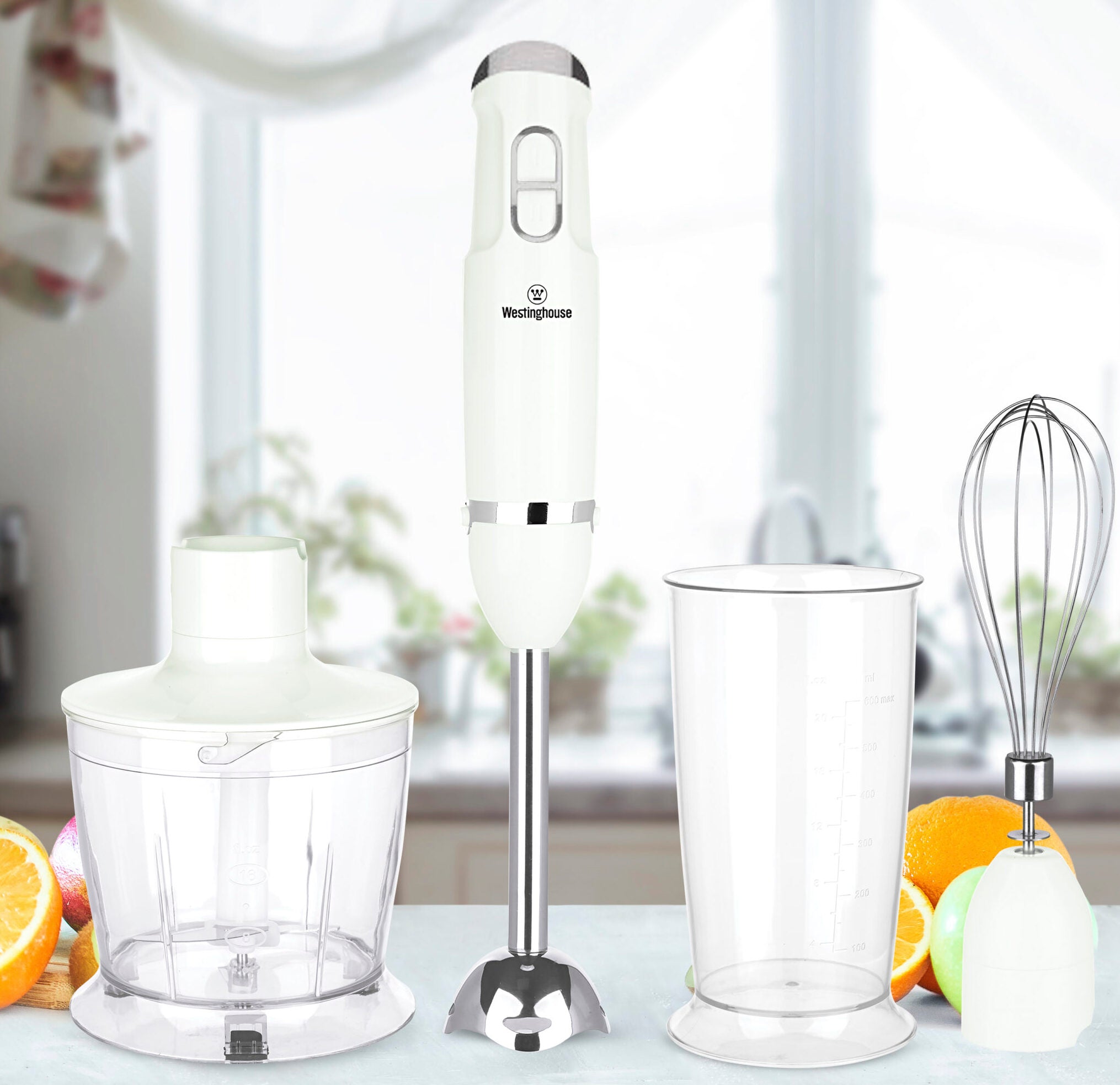 Westinghouse Simple Life Hand Blender Set WKHBSE28WH