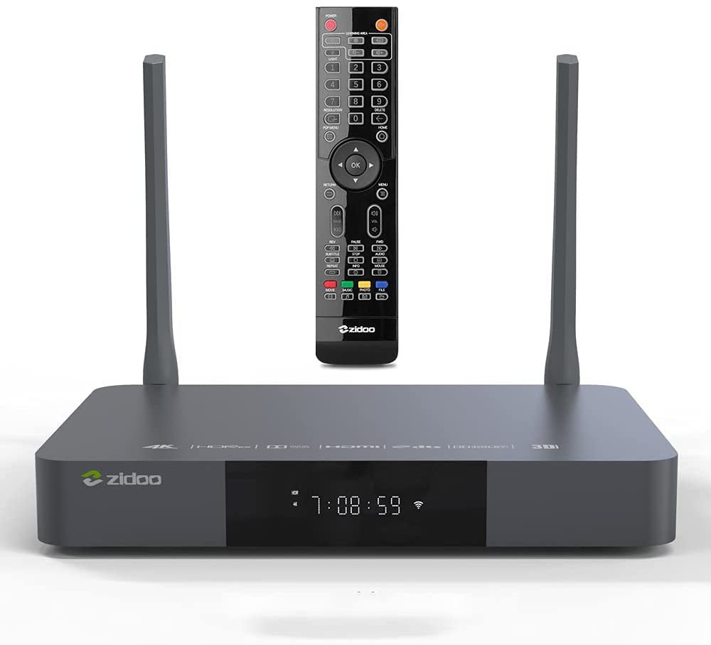 Z9X Zidoo 8K HDDR Media Player 8K HDR Android Box