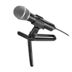 Cardioid Dynamic USB/XLR Microphone ATR2100XUSB with tripod