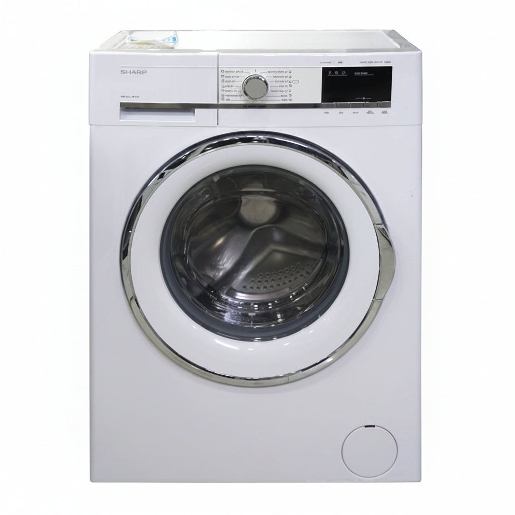 ES-FS814BX-W-C Sharp Front Load Auto Washing Machine 8Kg