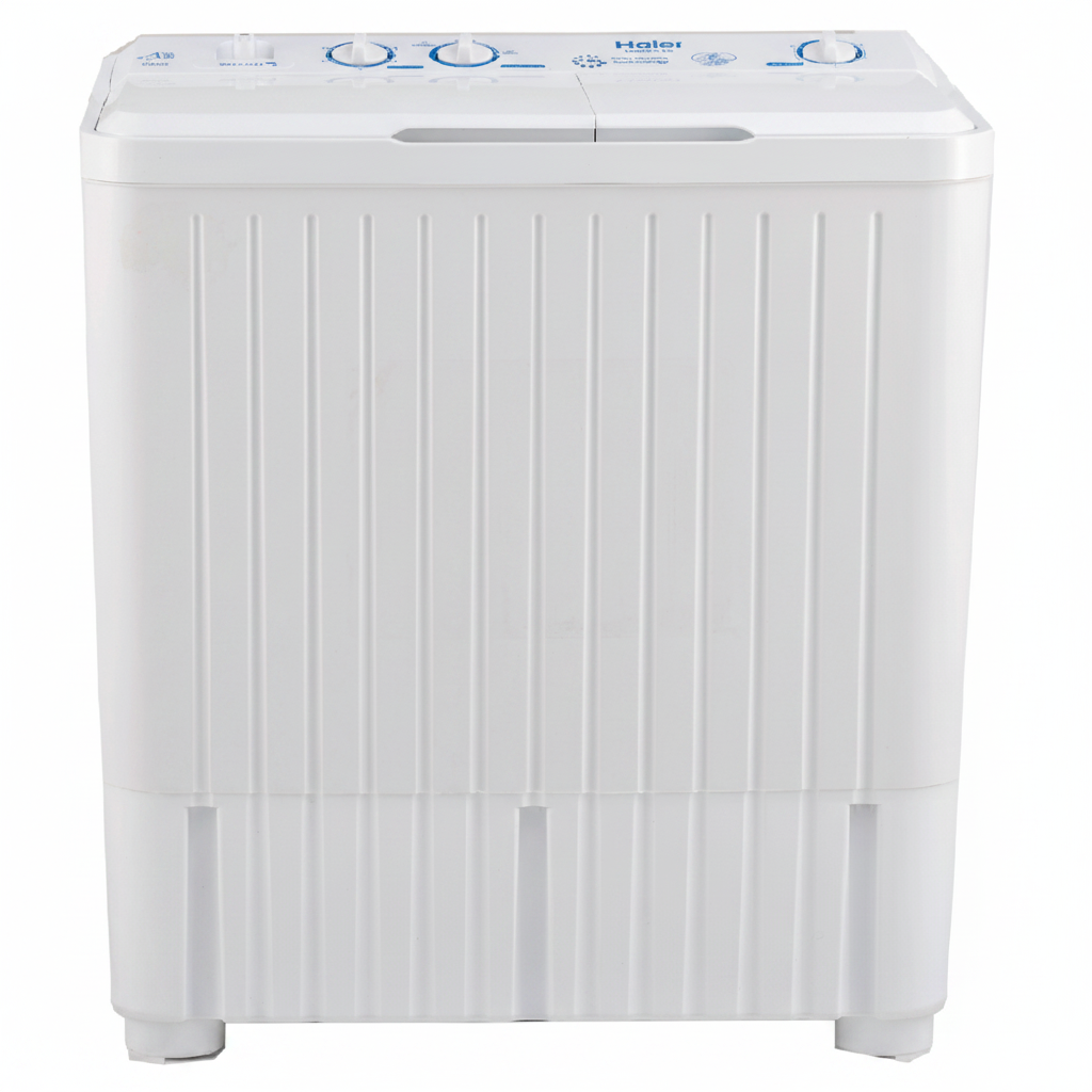 HWM75-AS Haier Semi Auto Twin Tub Washing Machine 7.5Kg