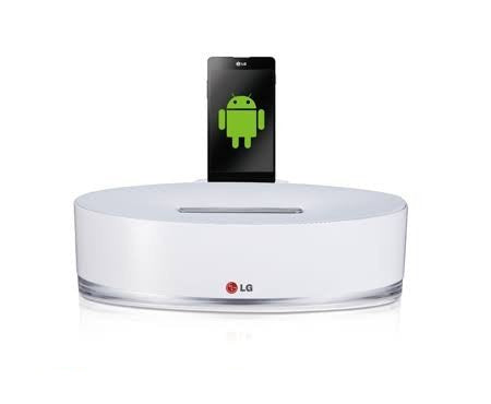 Nd2531 LG Wireless Android Docking Speaker White