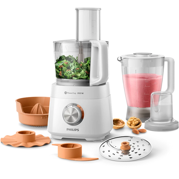 HR7520/01 Philips Viva Collection Compact Food Processor 850w